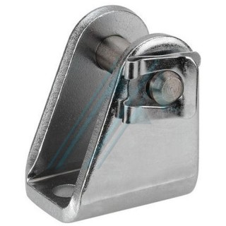 Fixation arri&egrave;re inclinable pour cylindre rond &Oslash; 12 ou 16 mm