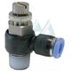 One-touch fittings NSE flow regulators