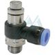 One-touch fittings for flow regulators NSE-G