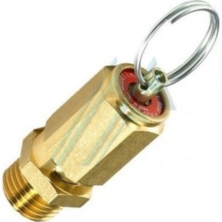 Safety valve against overpressure 1/2" male thread at a pressure of 12 bars