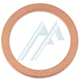 Copper washer Ø 10 x 14 1/8"