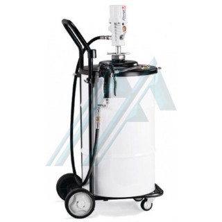 Mat&eacute;riel de lubrification mobile pneumatique 50/60 kg