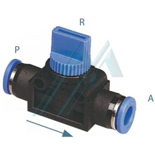 HVFF 3-Way Manual Shut-off Valve