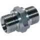 Adaptador macho,macho acero inoxidable rosca macho 1"1/4