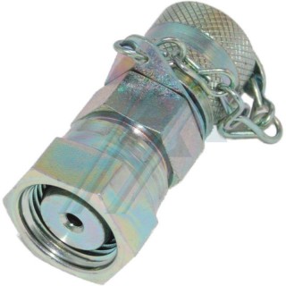 Raccord pour admission et contr&ocirc;le haute pression filetage femelle M-18X150 filetage m&acirc;le 16X200 avec capuchon