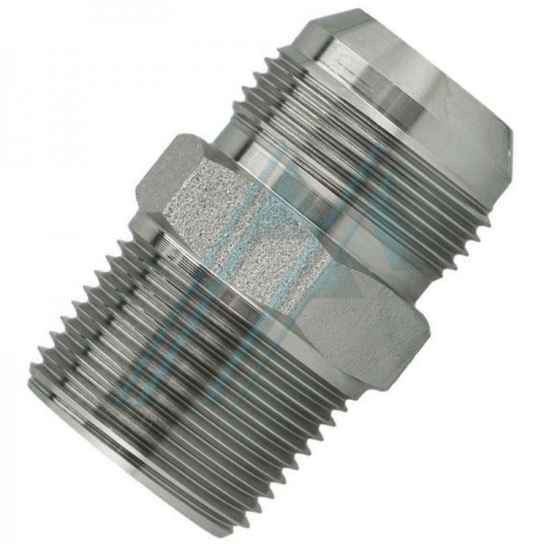 Jic Male / NPT Male Hydraulic Adapter Tube Connector (1JN) - China