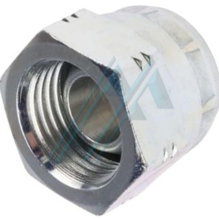 Tappo filettato esagonale con sede conica filettatura 1/8 "BSP