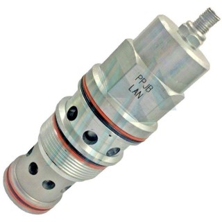 PPJB-LAN cartridge valve for insertion in block