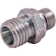 Fitting DIN 2353 with male thread 1/8" tapered for pipe OD 4 mm