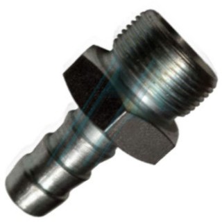 用于低压软管压力机的 M-22X150 外螺纹接头，用于内径 15 毫米的软管