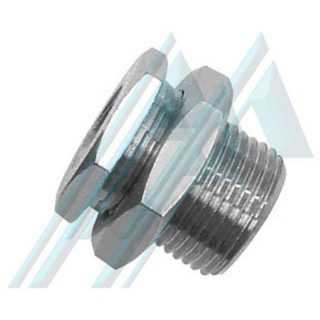 Настенная втулка с наружной резьбой M20x150 и внутренней резьбой 1/4".