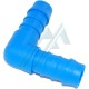 Nylon plastic spike T elbow 90° Ø12 mm