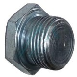 Tapón macho métrico ciego macizo rosca macho 1/2" SAE