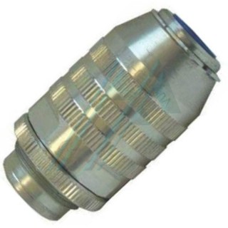 Regulador de caudal em linha unidirecional, rosca fêmea de 3/4".