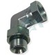 Swivel elbow with lock nut swivel male thread with 1/8" Bsp joint to 1/8" BSP threaded lock nut