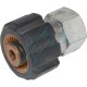 Adapter special pressure washer female thread M-22X150 to female thread 1/2".