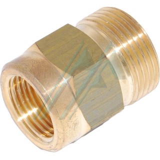 Adapter Spezial Hochdruckreiniger Außengewinde M-22X150 auf Innengewinde 13/8 "NPT