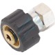 Adaptador especial hidrolimpiadoras rosca hembra M-22X150 a hembra 1/4"