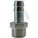 Nickel plated brass hose adapters