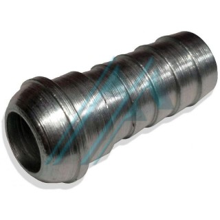 Buse basse 1/8" à siège conique pour tuyau Ø intérieur 6 mm