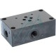 NG6 base plate side outlets 3/8" female thread