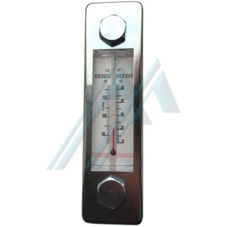 Wasserwaage mit Thermometer 76 mm Außengewinde M 10