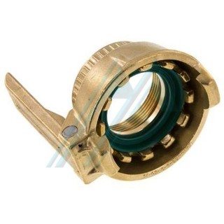 Tankwagen female connection coupling in brass DN 50 mm