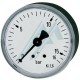 Pressure gauge ø 40 dry 0-16 bar rear