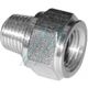 Nickel-plated brass fitting AQ series (conical extension)