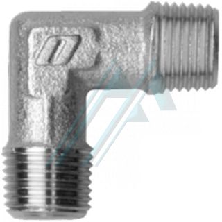 Series ALS push-in fitting - "L" male / male