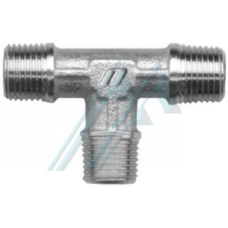 ATN series push-in fitting - "T" male / male / male