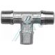 Raccordo ad innesto serie ATN - maschio / maschio / maschio a "T"