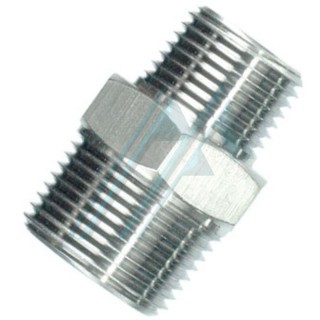 Adaptador de rosca macho 1"1/2 NPTF para rosca macho 1"1/4 NPTF