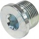 1" BSP cylindrical male thread allen type plugs