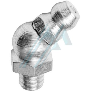 Engrasador codo 45&deg; M- 6X100
