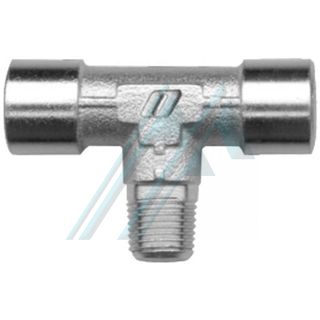 Push-in fitting Series ATM - "T" female / male / female
