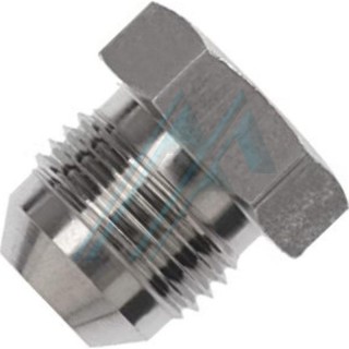 Tapón macho JIC 37° con cabeza hexagonal y rosca 7/8" UNF