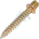 Tornillo tirafondo para abrazadera isofónica rosca M-6