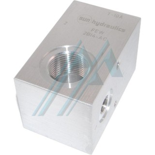 FEW-Hydraulikkörper für SUS-Einbauventile