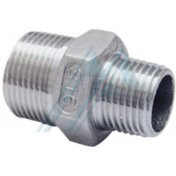 Nickel plated brass fitting AC series (Conical nipple)