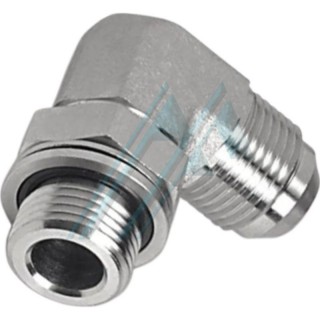 90&deg;-Winkel MF JIC-BSP verstellbar 1/2"-1/4"