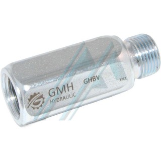 Valve parachute compl&egrave;te Filetage m&acirc;le - femelle 1/2" BSP