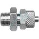 Semi-Quick-Steckverbinder aus vernickeltem Messing (RCI-Serie - zylindrischer Stecker)