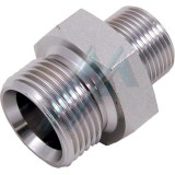 Adaptador reducción rosca macho 1/4" macho 1/2" BSP