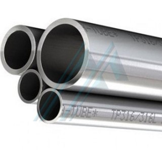 AISI 316-L stainless steel hydraulic tube outer diameter Ø 10 mm inner Ø 8 mm