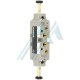 Electroválvula 5/2 rosca 1/4" sin bobinas biestables