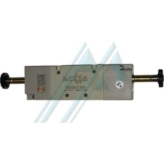 Electroválvula neumática biestable MW 5 vías 2 posiciones rosca 1/4"