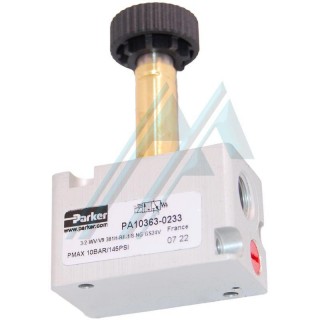 Electrovanne pour air comprimé, 3 voies, 2 positions V9-381-H-RF filetage femelle 1/8".