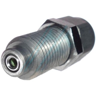 Adapter minimex socket for 1/4" female threaded pressure gauge through-bore M-16X200