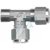 Nickel plated brass bicone fittings (BST Series - Male "T" on the side)